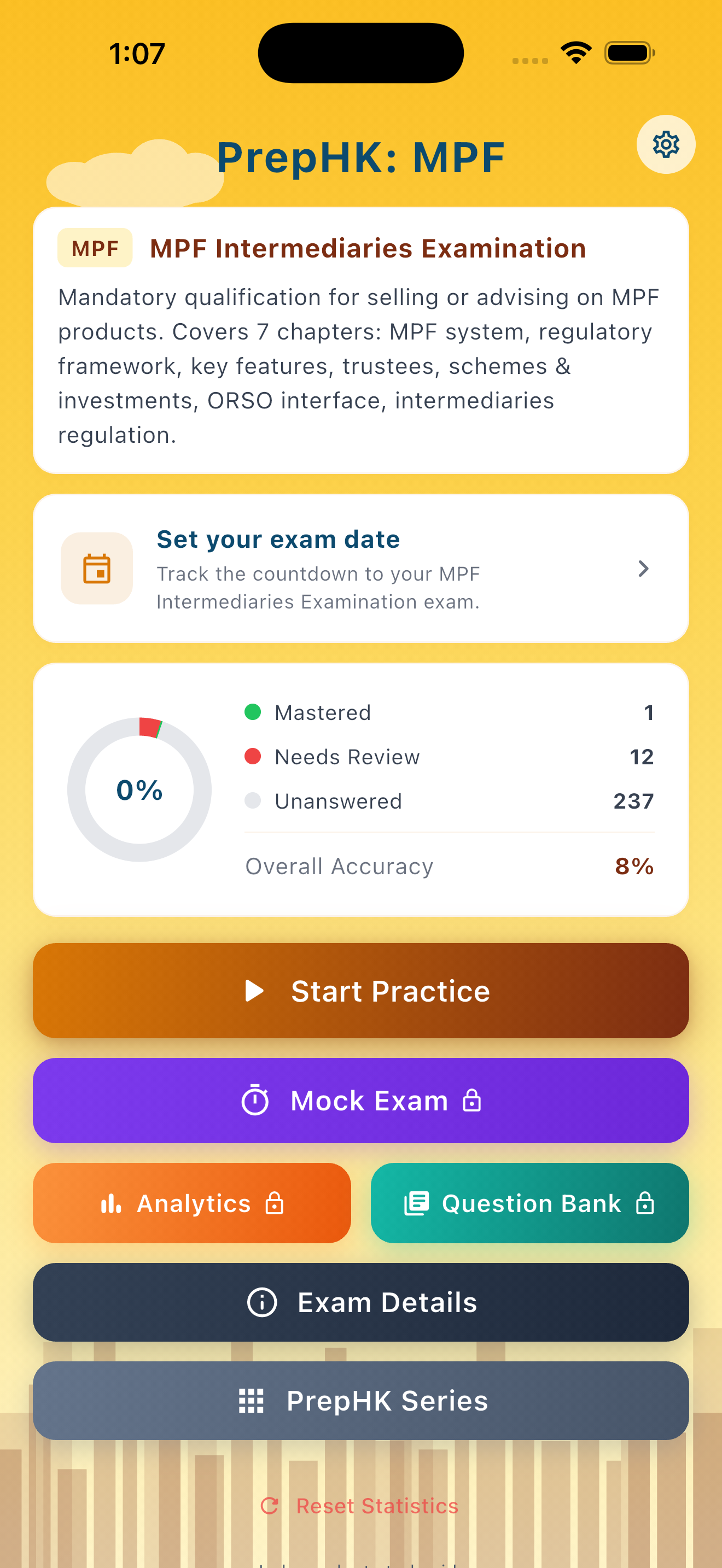 PrepLicense: HK MPF screenshot