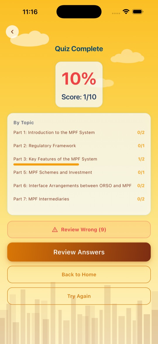 MPF Intermediary Exam instant explanations