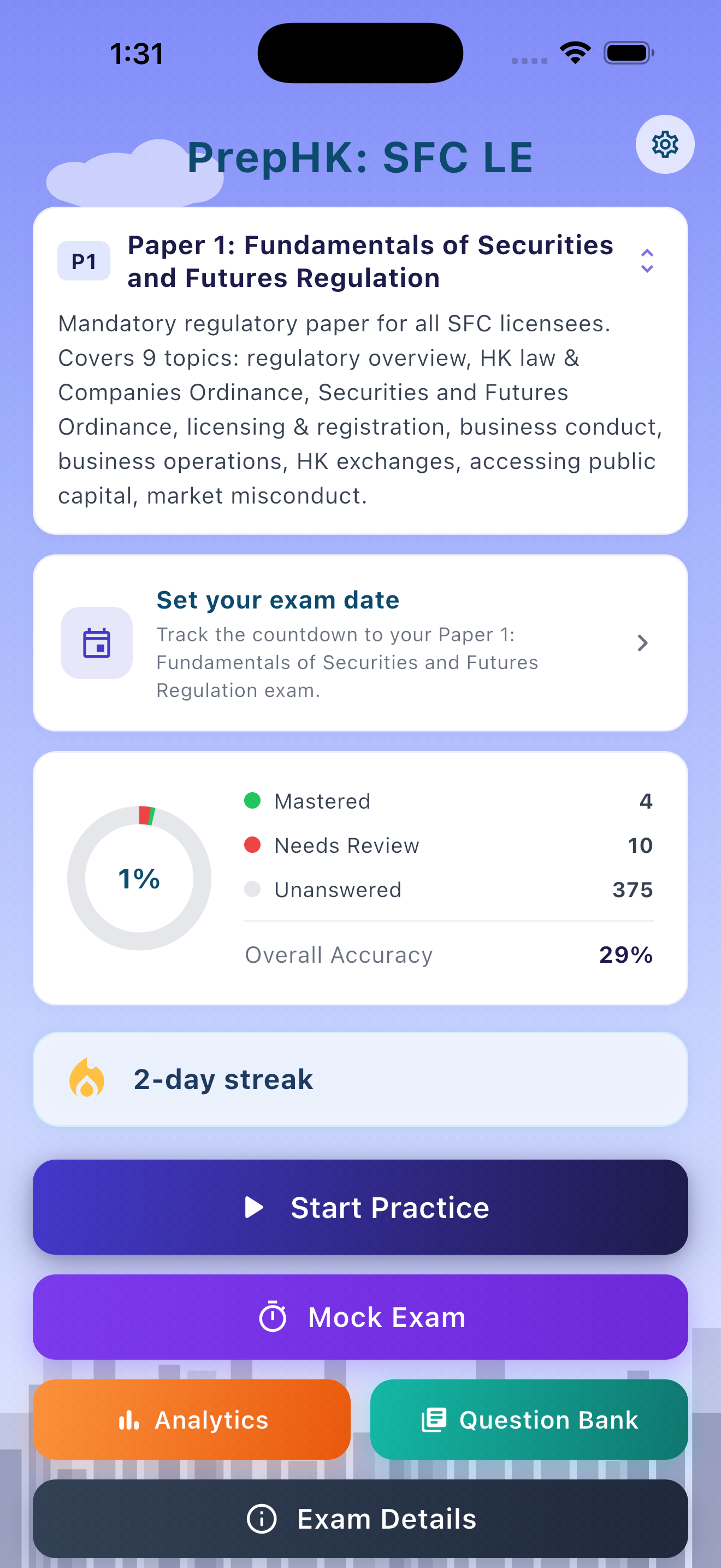 PrepLicense: HK SFC screenshot